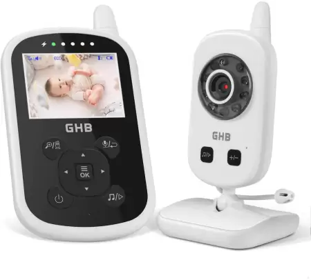Cámaras para bebés vigilancia LCD 2,4 pulgadas, GHB