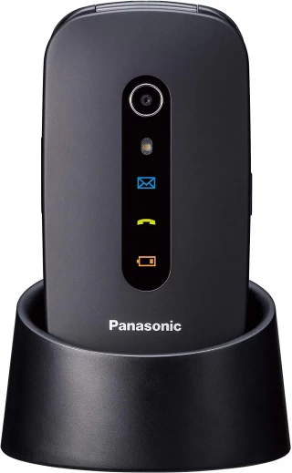 Teléfonos con tapa para mayores Panasonic KXTU466EXB