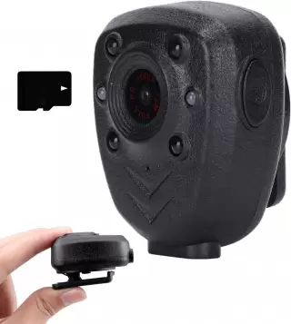 Mini cámara corporal con visión nocturna 5,5 horas de grabación Ciciglow