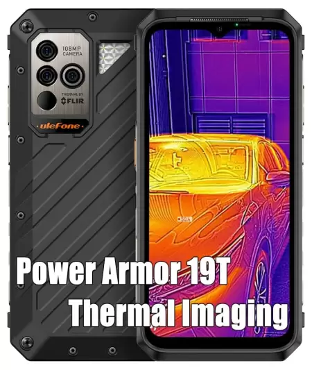 Móvil resistente imagen térmica Ulefone Power Armor 19T