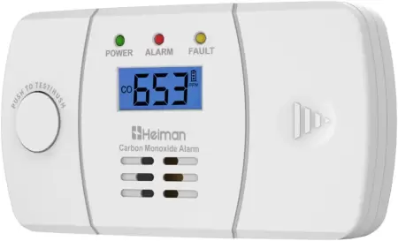 Detector de monóxido de Carbono con Pantalla LCD Heiman